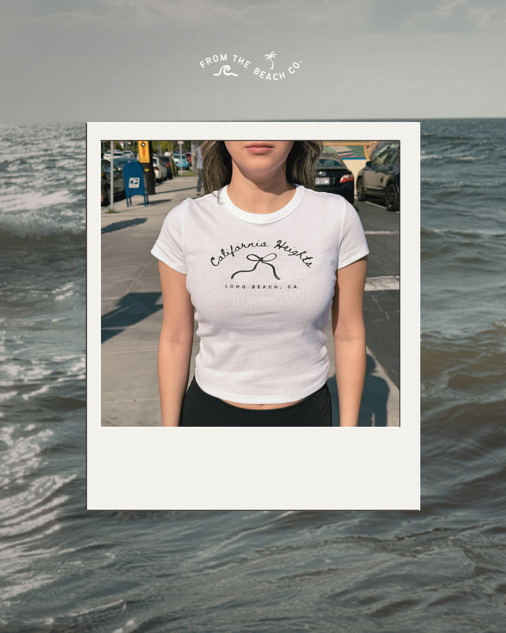 California Heights Women's Baby Tee [PRESALE]