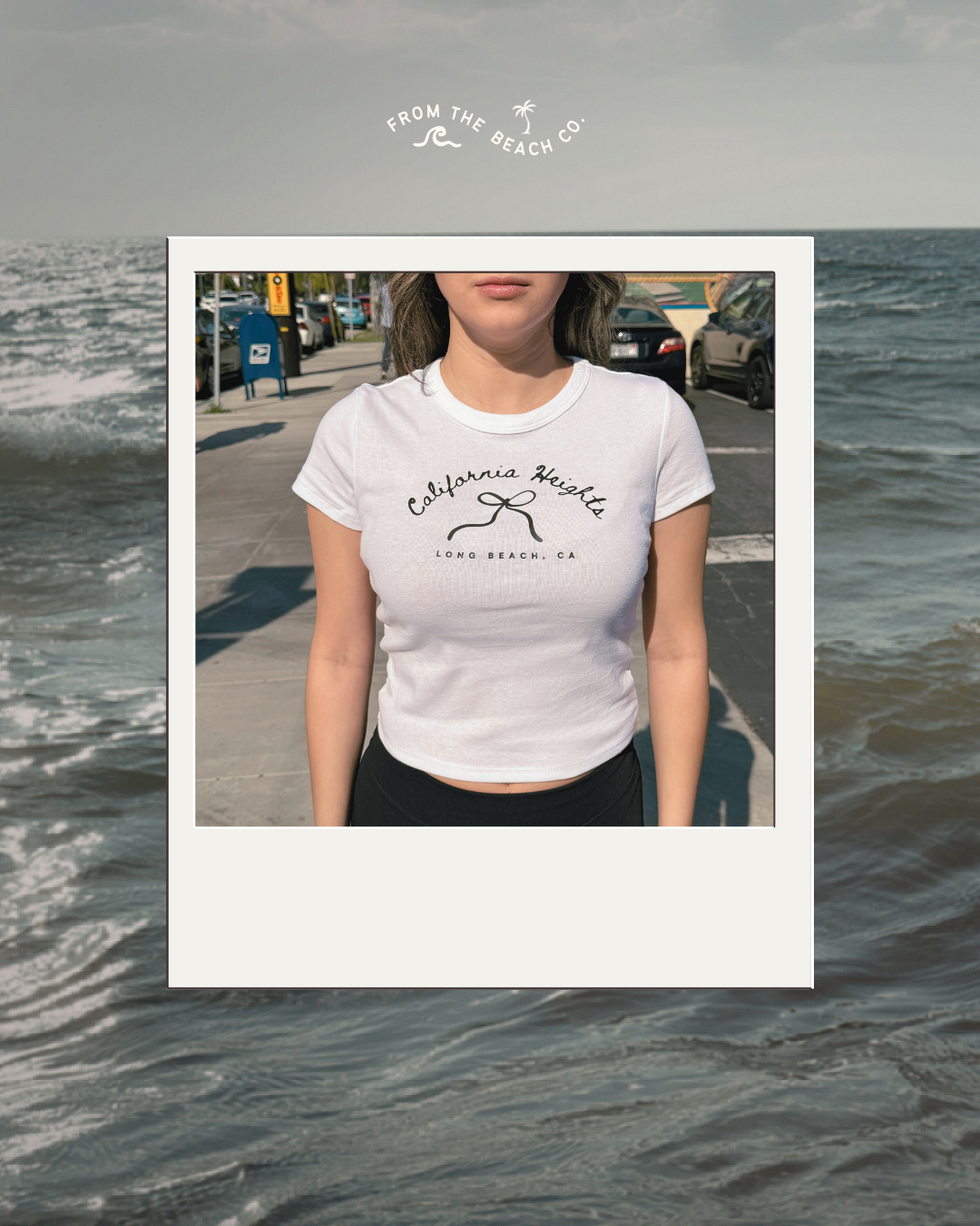 California Heights Women's Baby Tee [PRESALE]