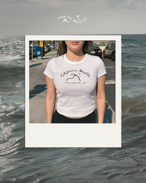 California Heights Women's Baby Tee [PRESALE]